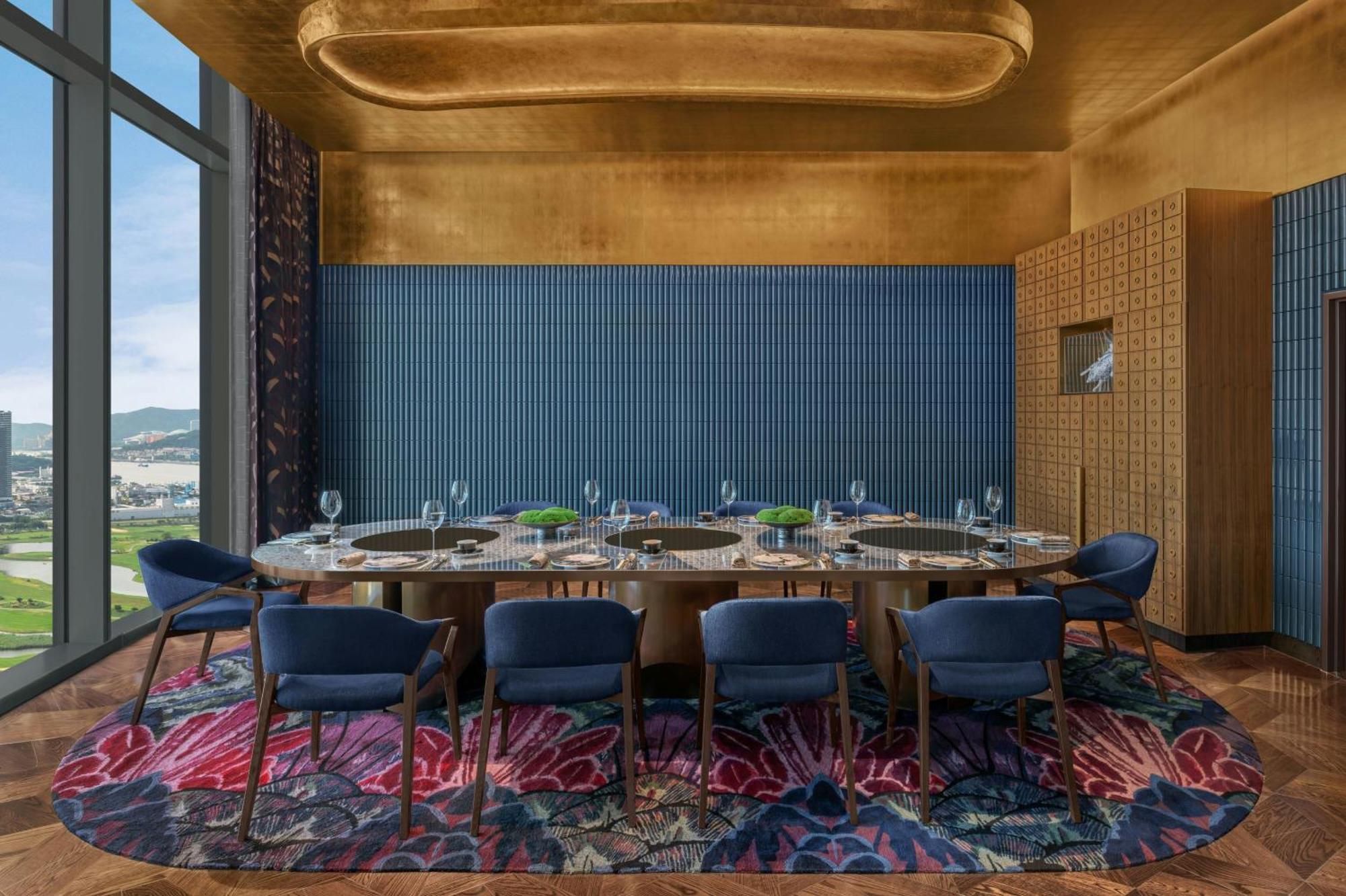 W Macau - Studio City Eksteriør billede The private dining room at the restaurant