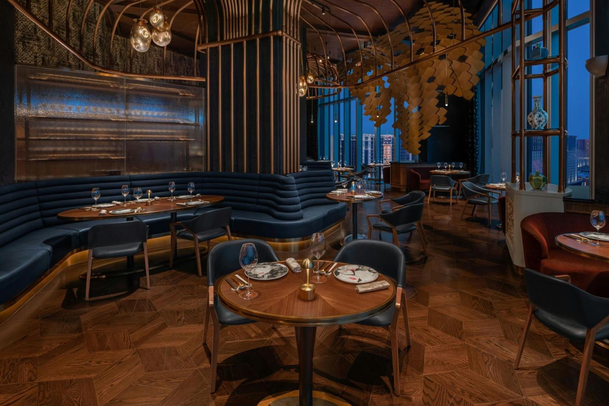 W Macau - Studio City Eksteriør billede The interior of the restaurant
